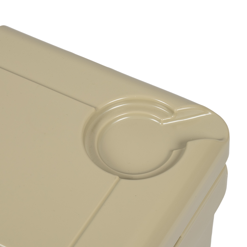 صندوق تبريد دوار محمول من مادة البولي إيثيلين منخفض الكثافة بسعة 25 لترًا للسيارة