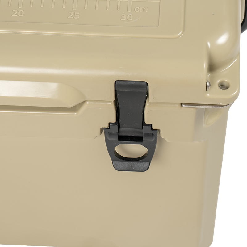 صندوق تبريد دوار محمول من مادة البولي إيثيلين منخفض الكثافة بسعة 25 لترًا للسيارة